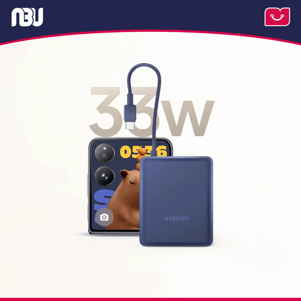 پاوربانک 10000 میلی آمپر 33 وات شیائومی مدل PB1033MI