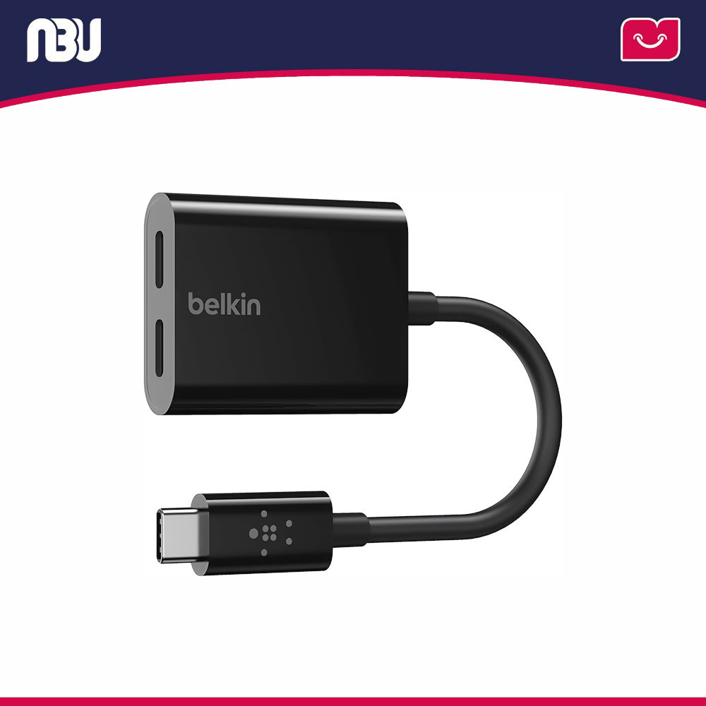 مبدل 1 به 2 USB-C به USB-C بلکین مدل F7U081bt