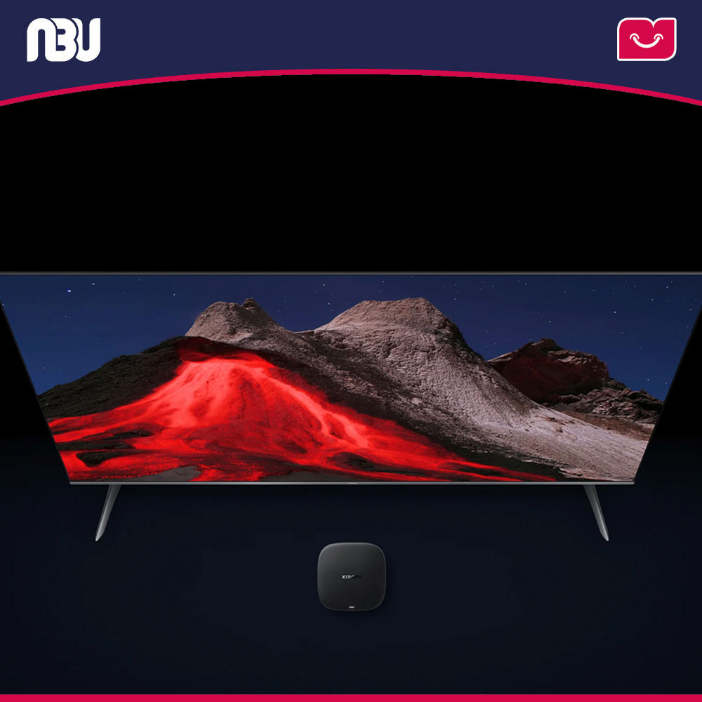 اندروید باکس نسل 3(4k)با حافظه 32 گیگابایت و ریموت شیائومی مدل mi box s 