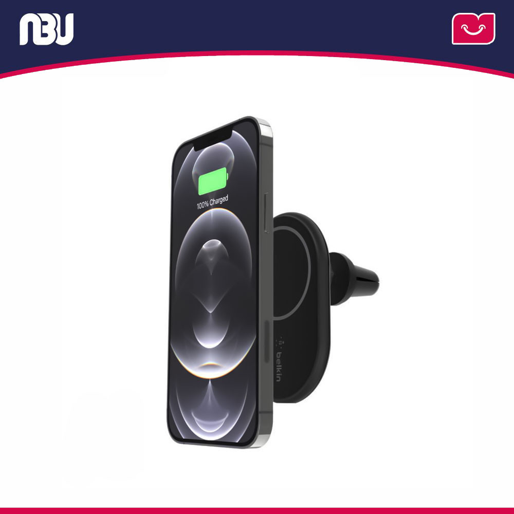 شارژر ماشین بی سیم مغناطیسی 10 وات بلکین مدل WIC004bt