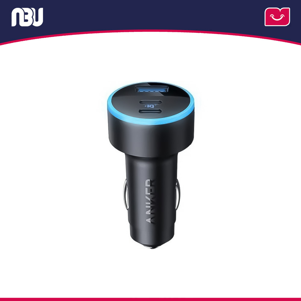 شارژر فندکی67 وات سه پورت (به همراه کابل) انکر مدل 335 کد B2736 