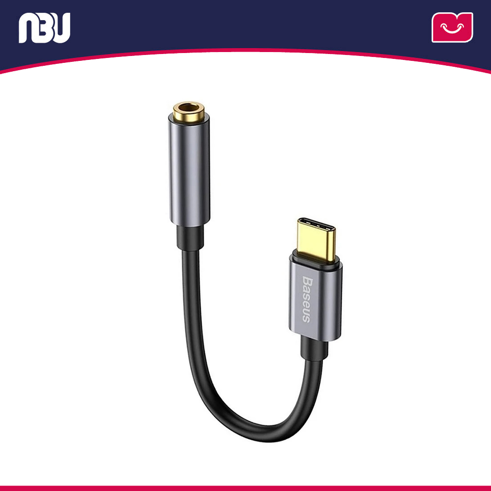 مبدل USB-C به AUX بیسوس مدلFemale Adaptor L54 کد CATL54-0G شناسه 297852 