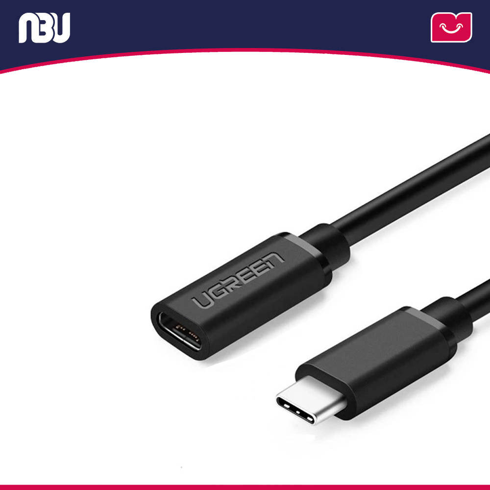کابل افزایش طول USB-C طول 0.5 متر یوگرین مدلED-008 کد 40574 