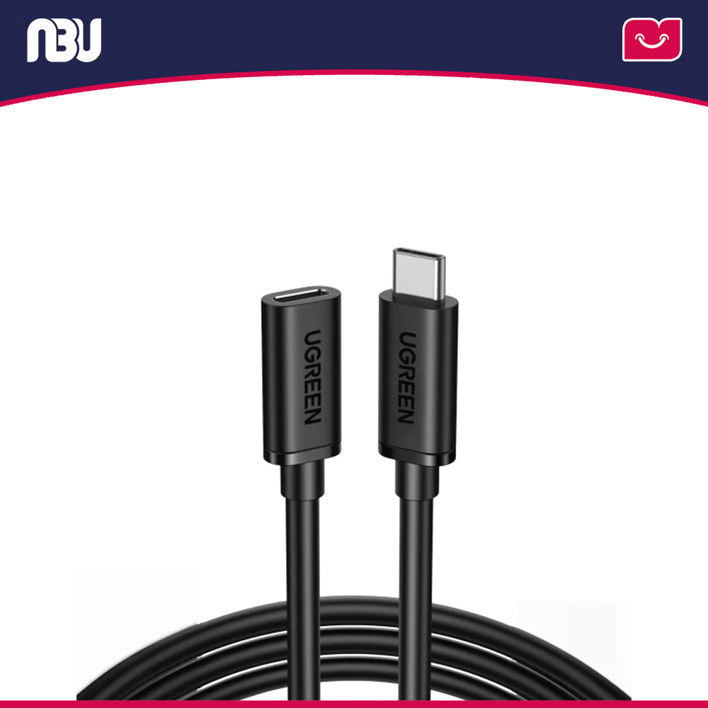 کابل افزایش طول USB-C طول 0.5 متر یوگرین مدلED-008 کد 40574 