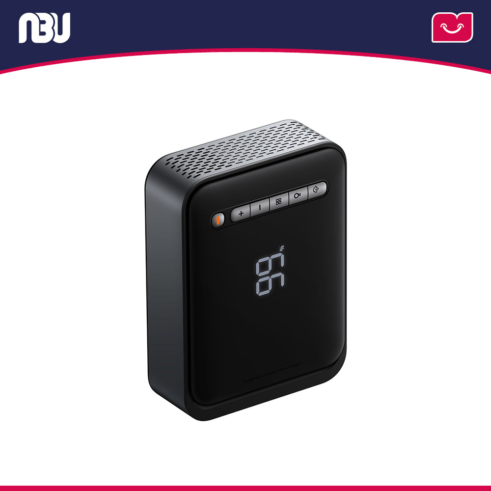 جامپ‌ استارتر، کمپرسور باد و پاوربانک 8000mAh بیسوس مدل SUPER ENERGY 2IN1 کد CGCN000001 شناسه 616915  