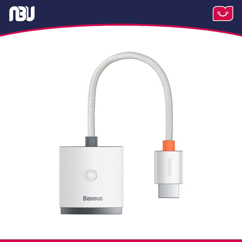 مبدل HDMI به VGA باسئوس مدل WKQX010102