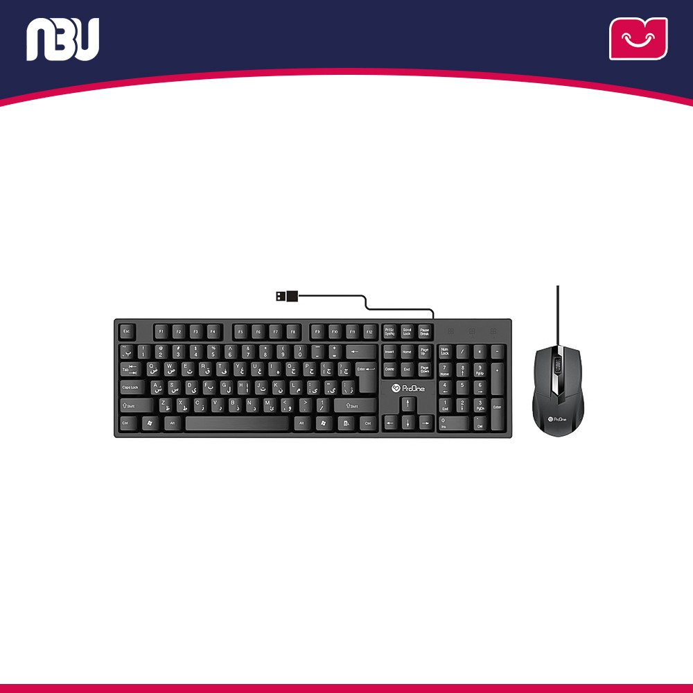 کیبورد و ماوس سیمی پرووان مدل PMK 10