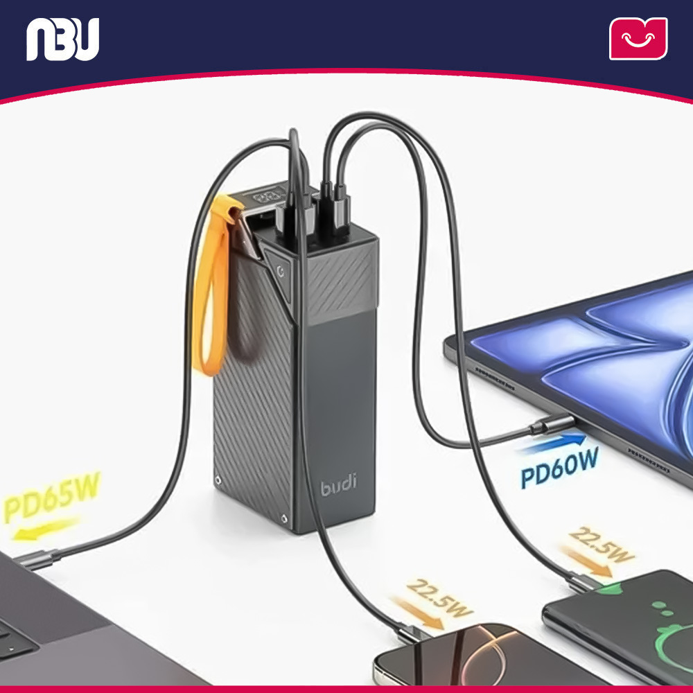 پاوربانک 30000 میلی آمپر بودی توان 65 وات بودی مدل PB810B