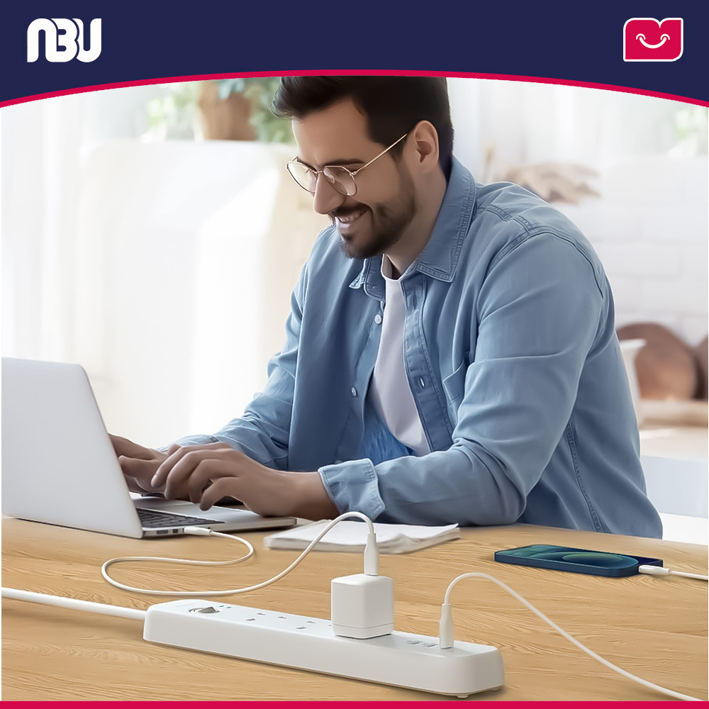 چند راهی برق انکر مدل A91F3 Power Strip 6 in 1