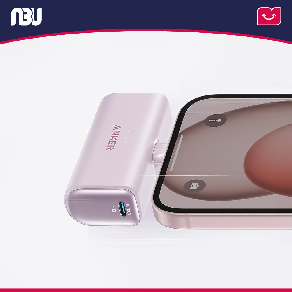 پاور بانک بی سیم 22.5 وات انکر مدل Nano PowerBank USB-C A1653