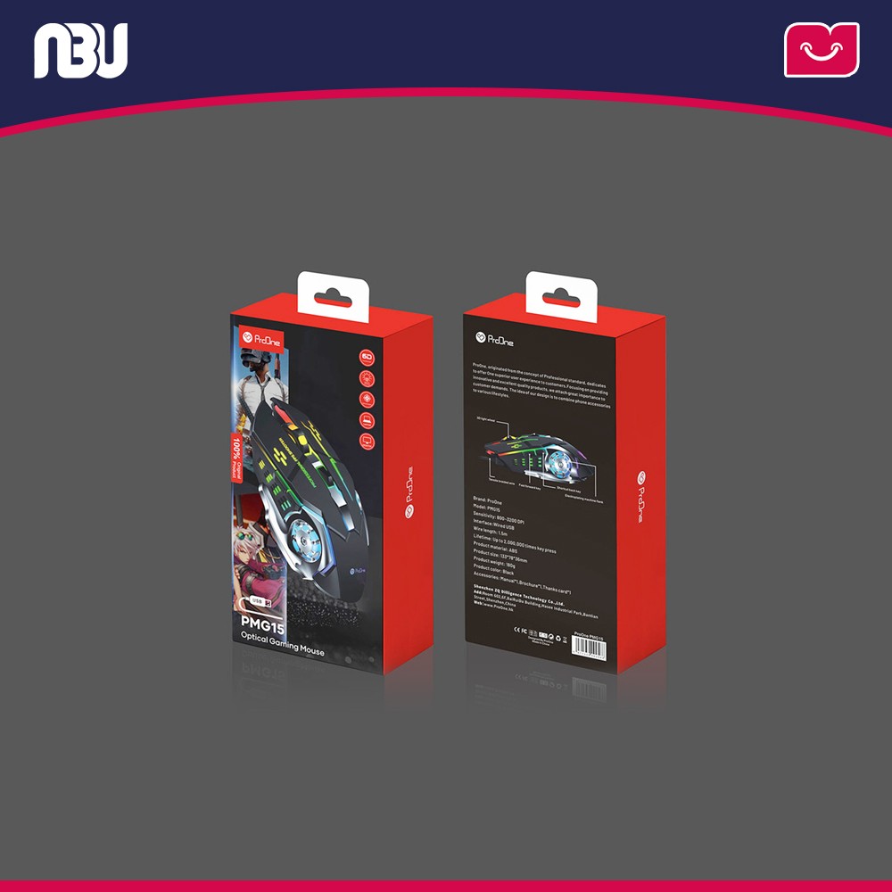 ماوس گیمینگ پرووان مدل PMG 15