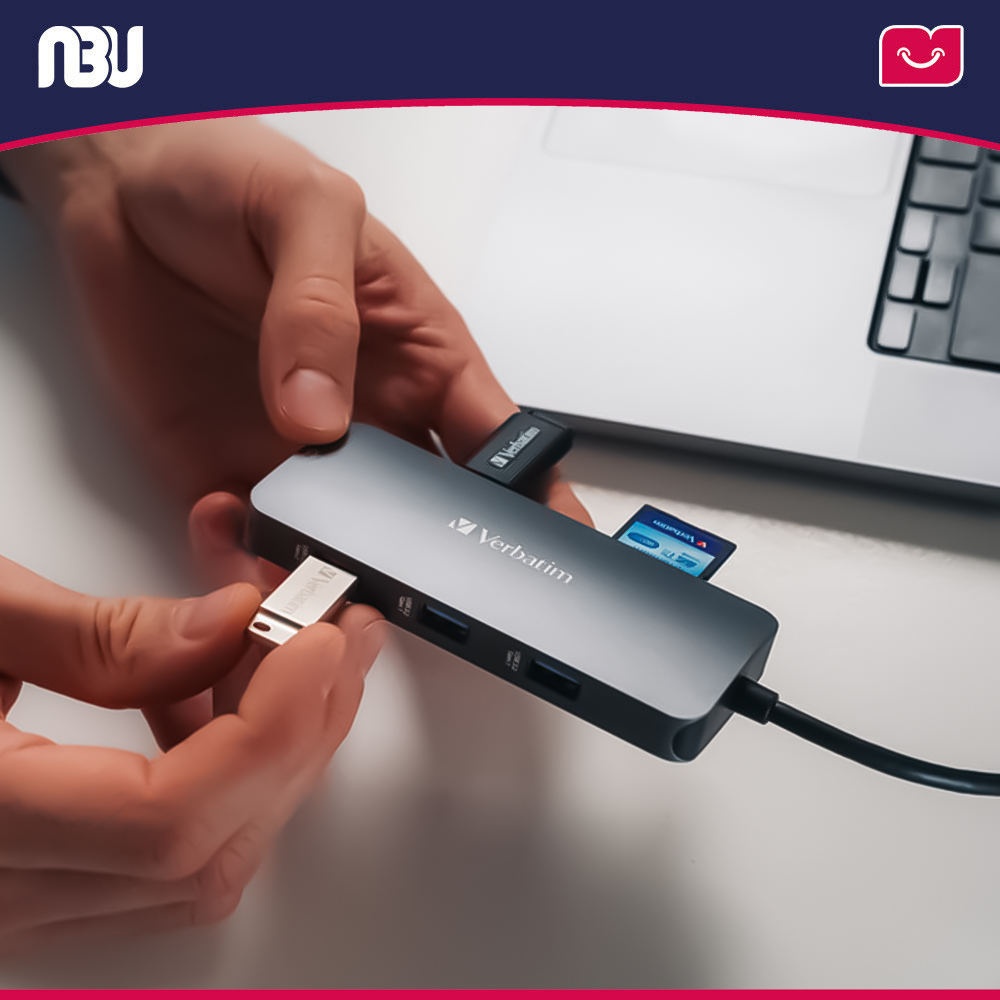 هاب 9 پورت ورباتیم مدل CMH-09