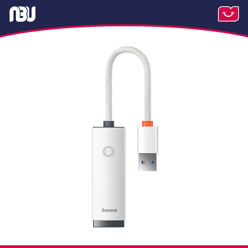 مبدل USB-A به شبکه باسئوس مدل WKQX000102
