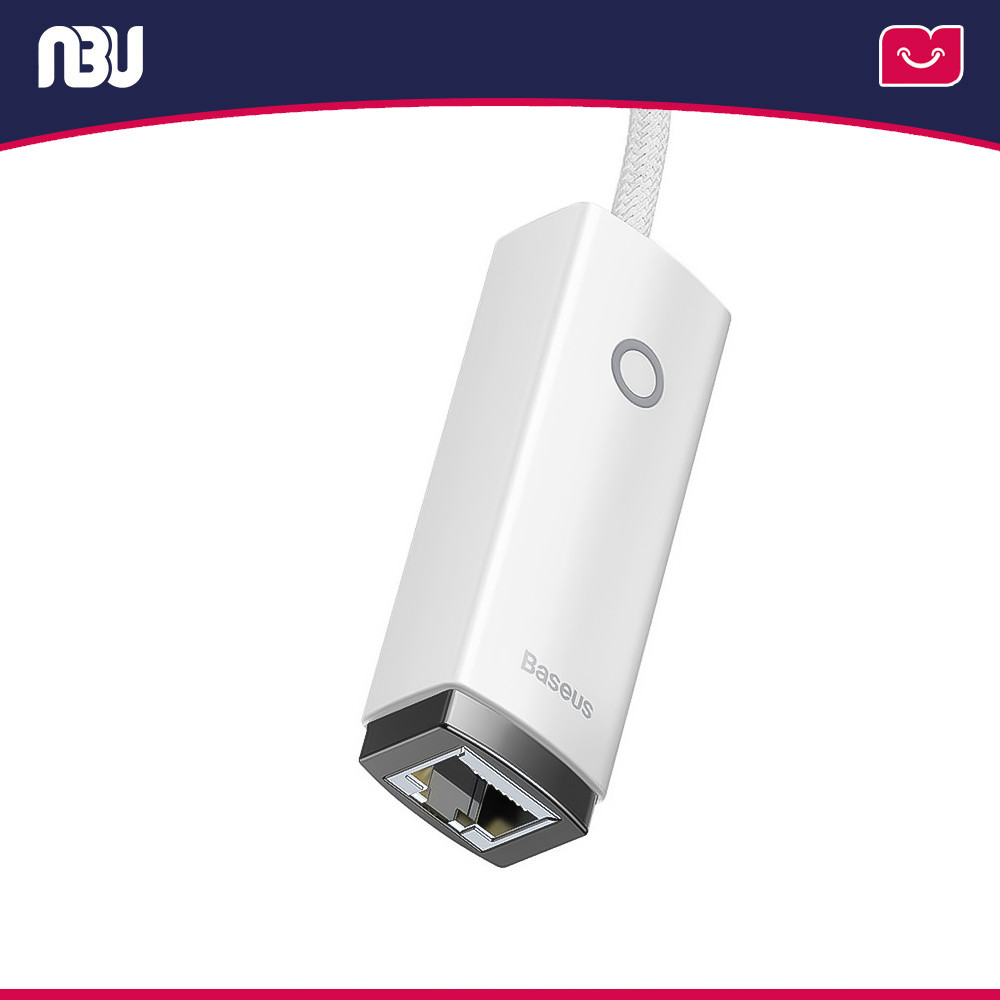 مبدل USB-A به شبکه باسئوس مدل WKQX000102