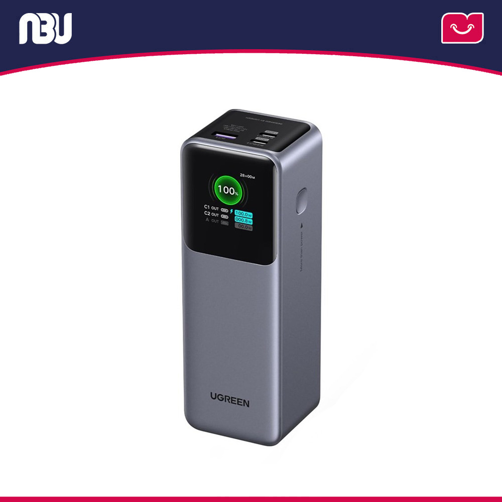 پاوربانک ظرفیت 25000 میلی آمپر ساعت یوگرین مدل PB722 