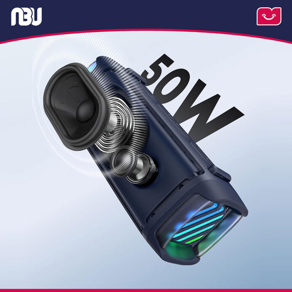 اسپیکر بلوتوثی شارژی 50 وات ضدآب انکر مدل Boom3i