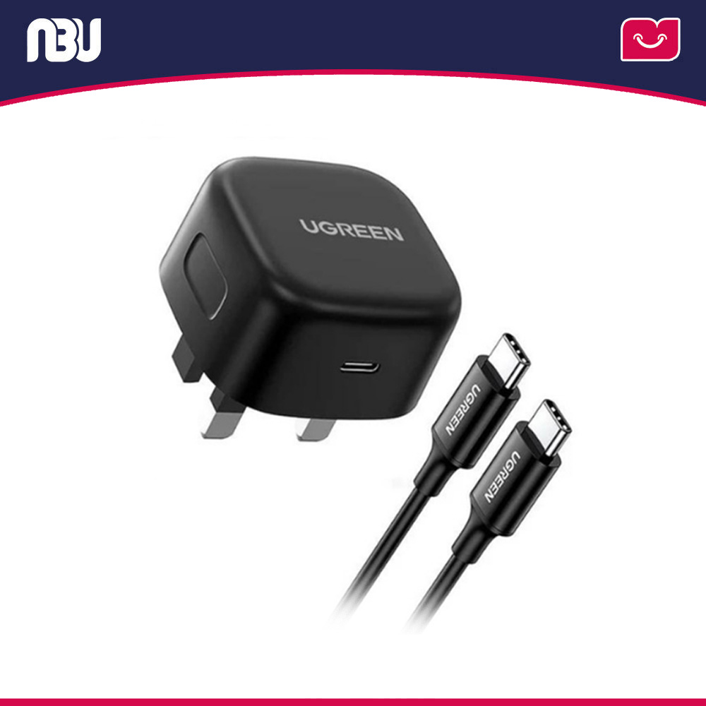 شارژر دیواری 25 وات فست شارژر به‌ همراه کابل طول 2 متری یوگرین مدل CD250 