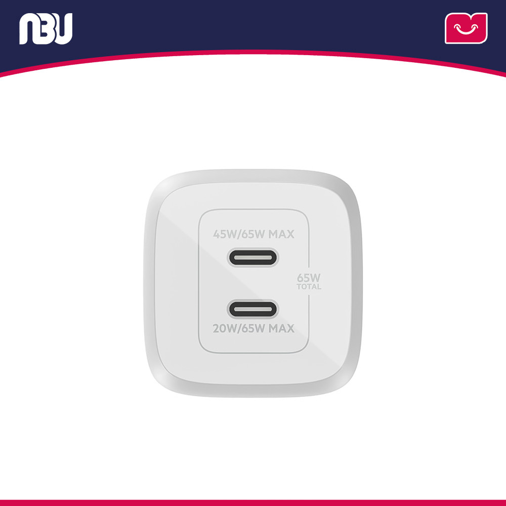 شارژر دیواری 65 وات بلکین مدل Wch013vf