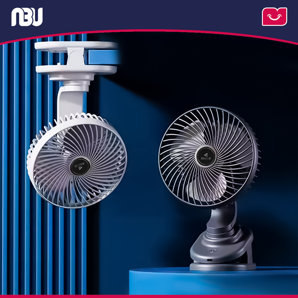 پنکه شارژی گیره‌ای رومیزی قابل حمل کیسونلی مدل F104 