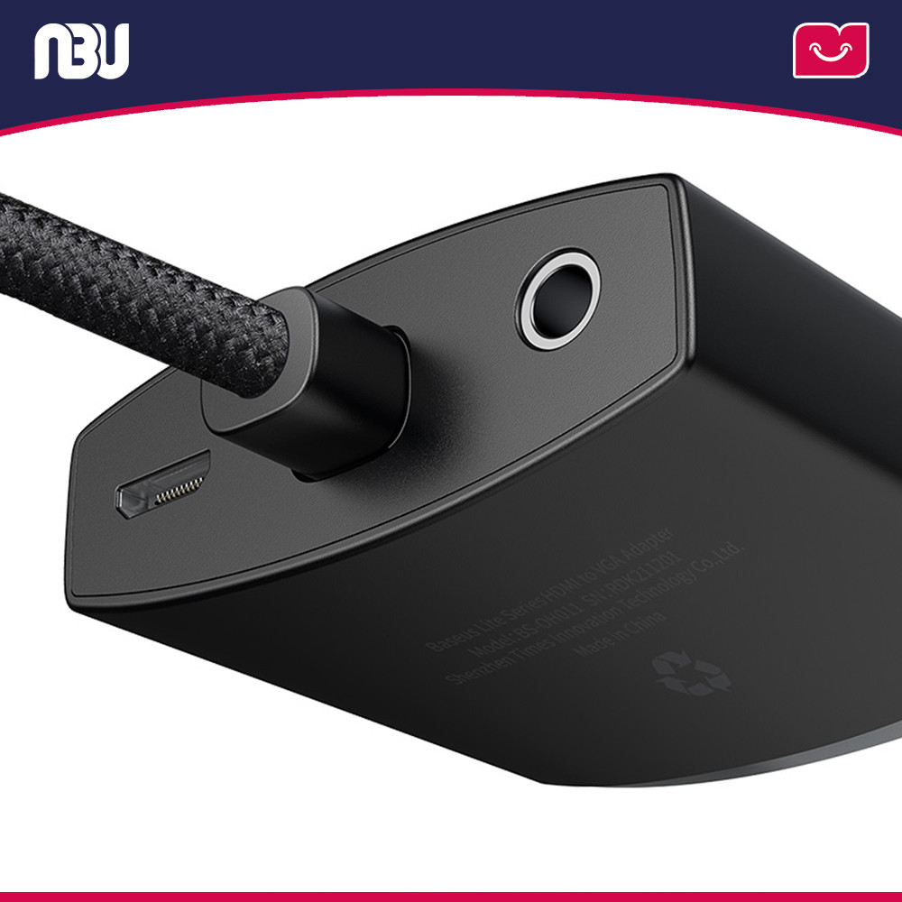 مبدل HDMI به VGA باسئوس مدل WKQX010101