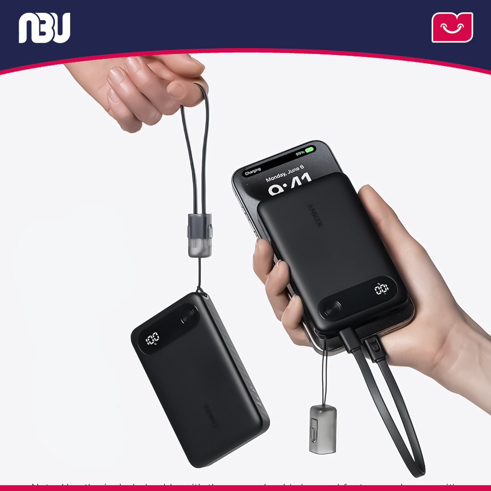 پاوربانک 10000 میلی آمپر 22.5 وات انکر مدل A1257