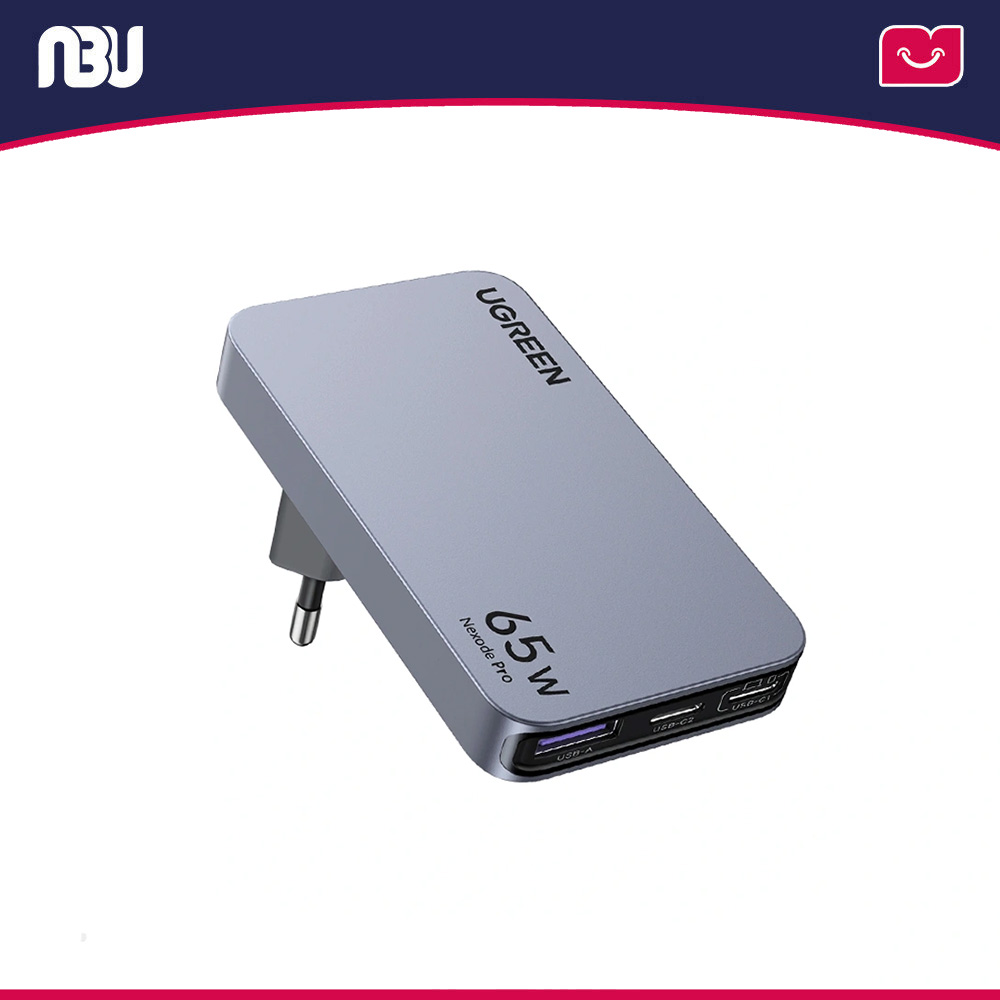 شارژر سه پورت شارژ سریع مجهز به فناوری GaN و PPS یوگرین مدل X753