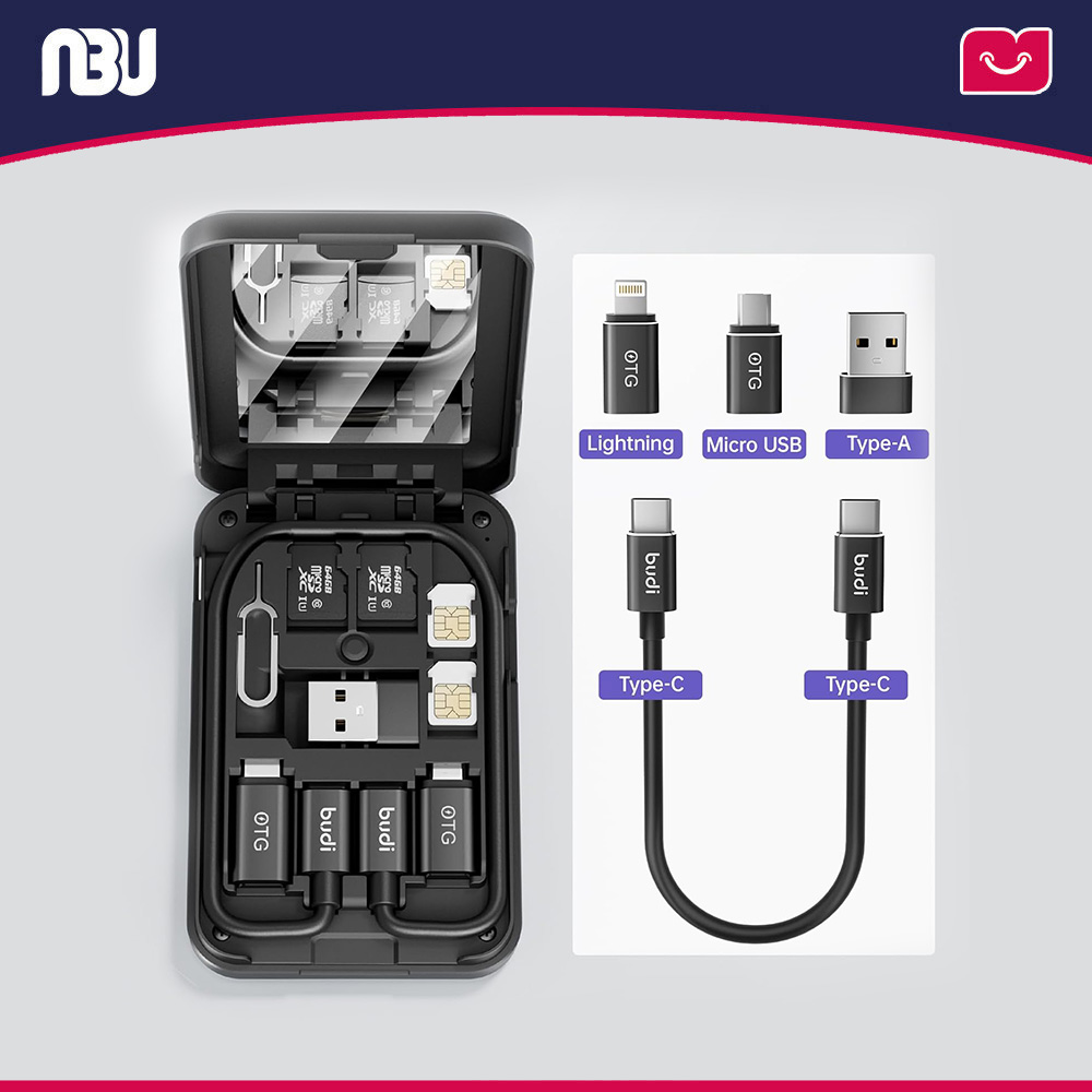 شارژر بی سیم مگ سیف بودی 15 وات سه در یک و کیت 14 کاره مدل WL511B