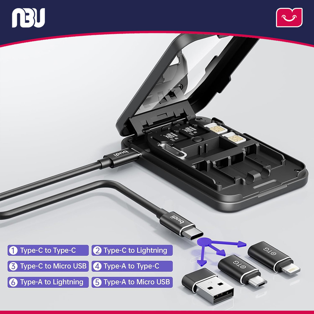 شارژر بی سیم مگ سیف بودی 15 وات سه در یک و کیت 14 کاره مدل WL511B