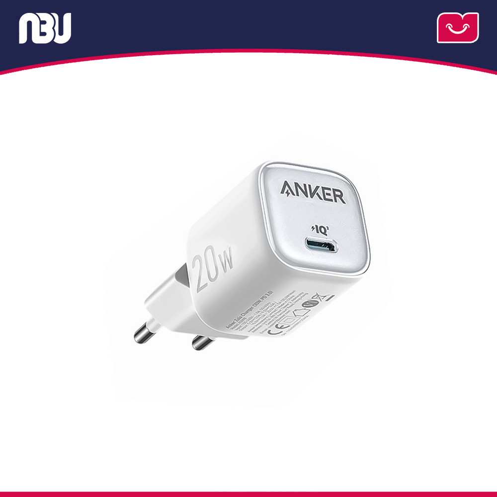 شارژر دیواری 2 پین 20 وات انکر مدلZolo کد A2699