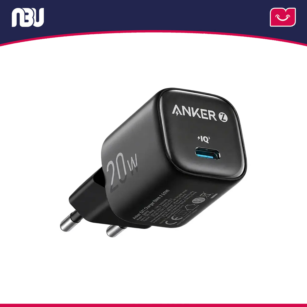 شارژر دیواری 2 پین 20 وات انکر مدلZolo کد A2699
