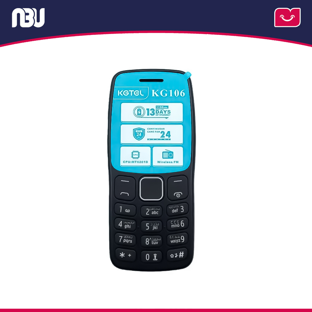 گوشی موبایل دو سیم کارت کاجیتل مدل KG106