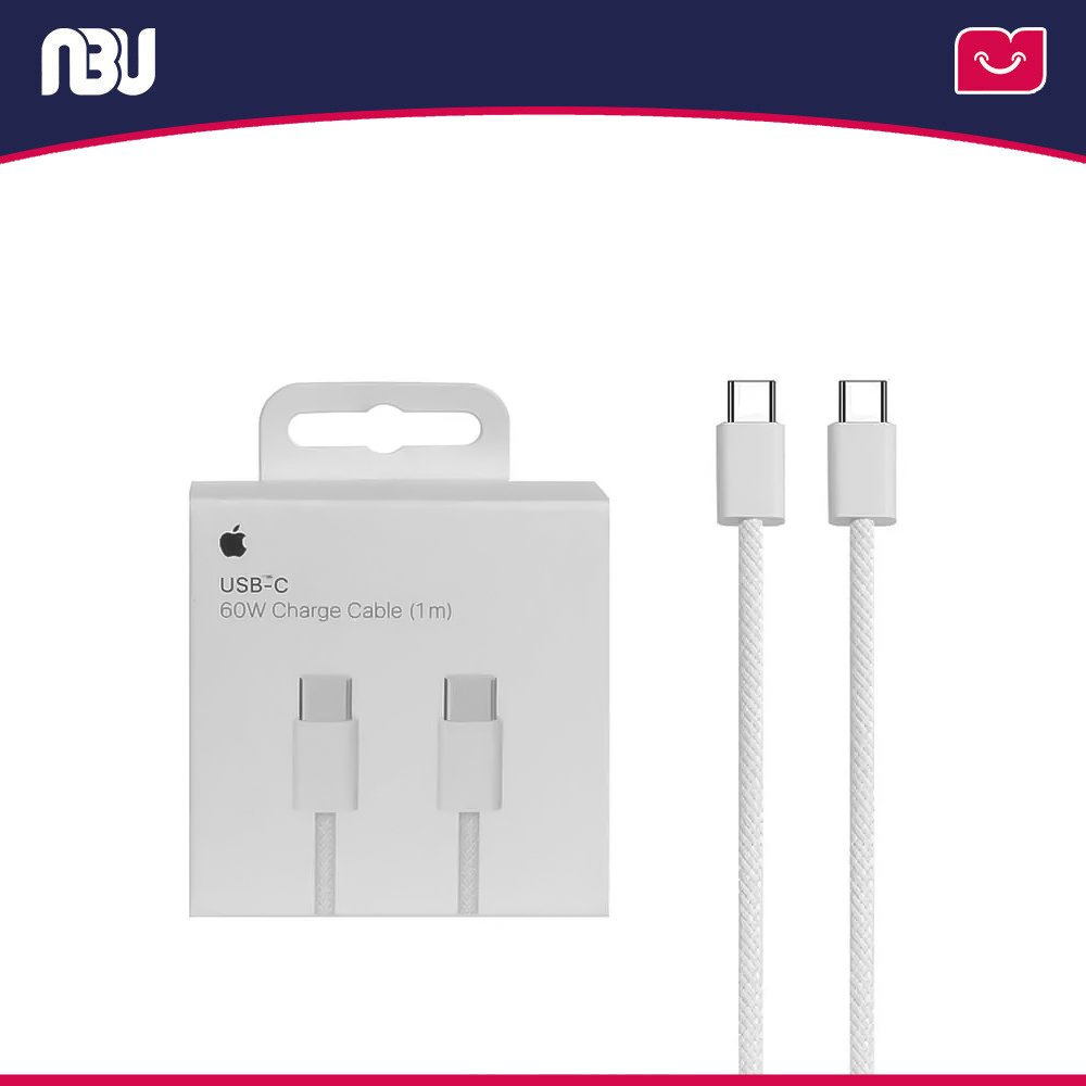 کابل تبدیل USB-C به USB-C اپل (60وات) مدل A2795 طول 1 متر