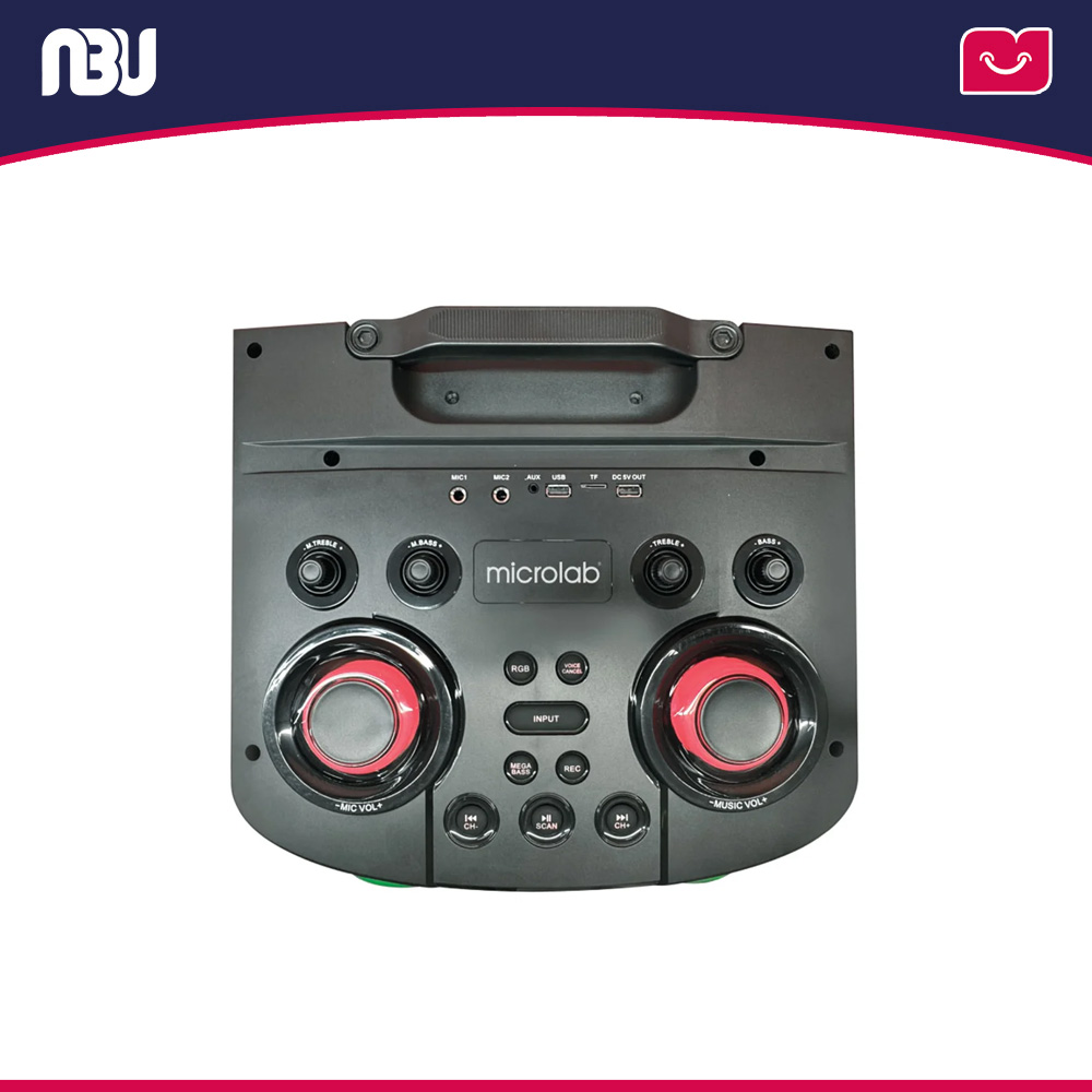 اسپیکر بلوتوثی قابل حمل میکرولب مدل DJ X420