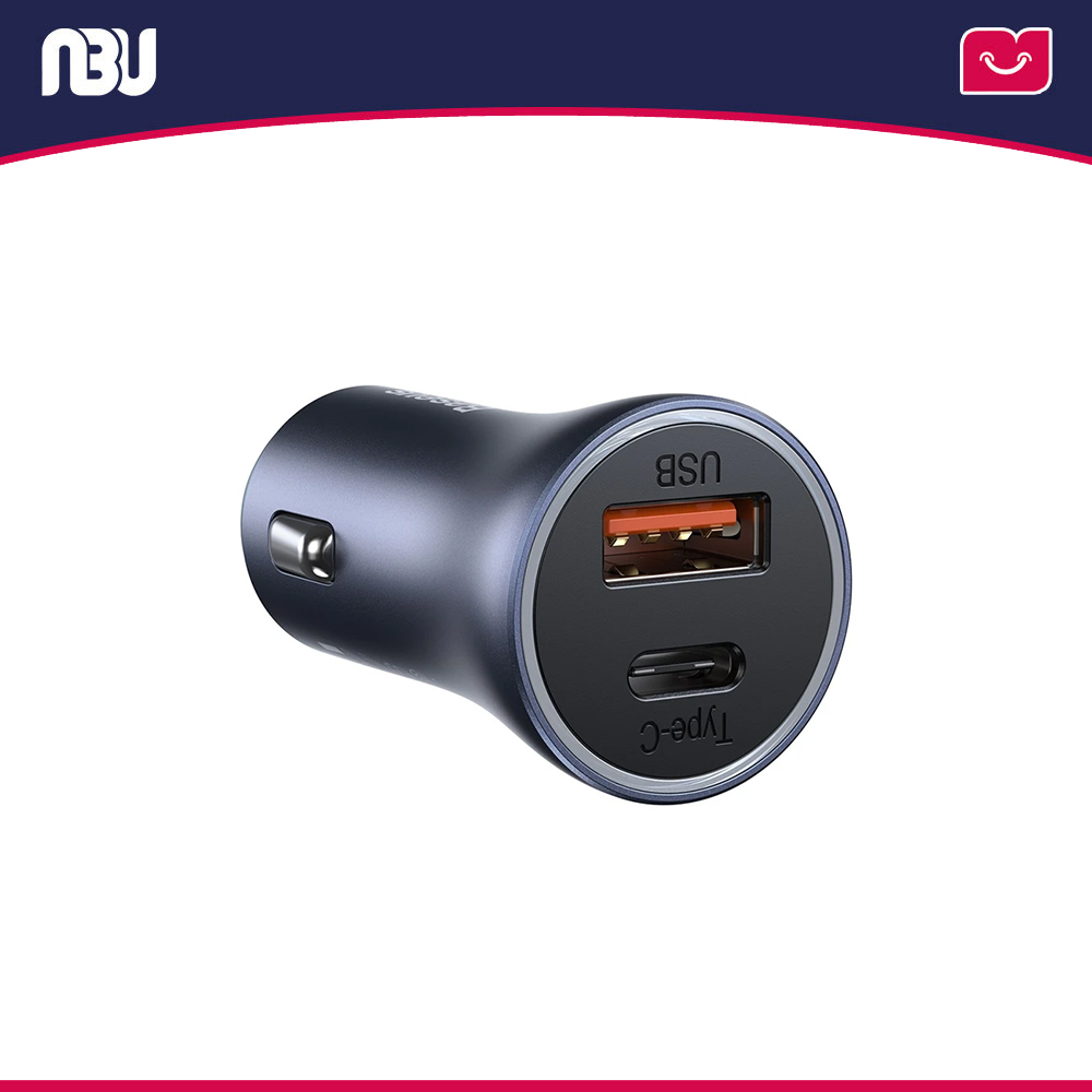 شارژر فندکی بیسوس 2پورت 40 وات  مدل Golden Contactor Pro کد CCJD-03 شناسه 201941