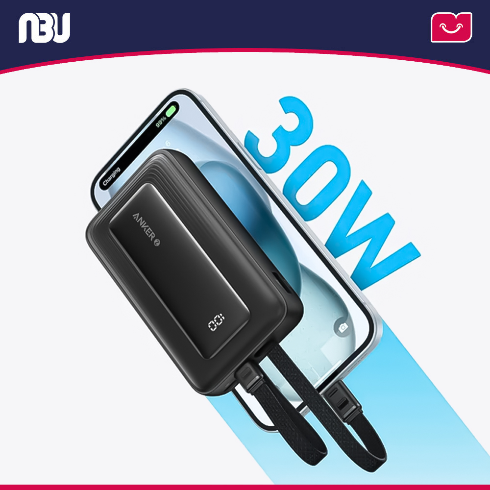 پاوربانک ۳۰ وات  انکر ظرفیت ۲۰۰۰۰ میلی آمپرمدل A1681