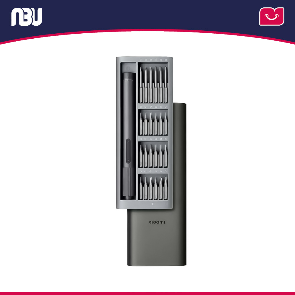 پیچ گوشتی شارژی 24 تایی میجیامدل Electric Screwdriver کدMJDDLSD003QW 