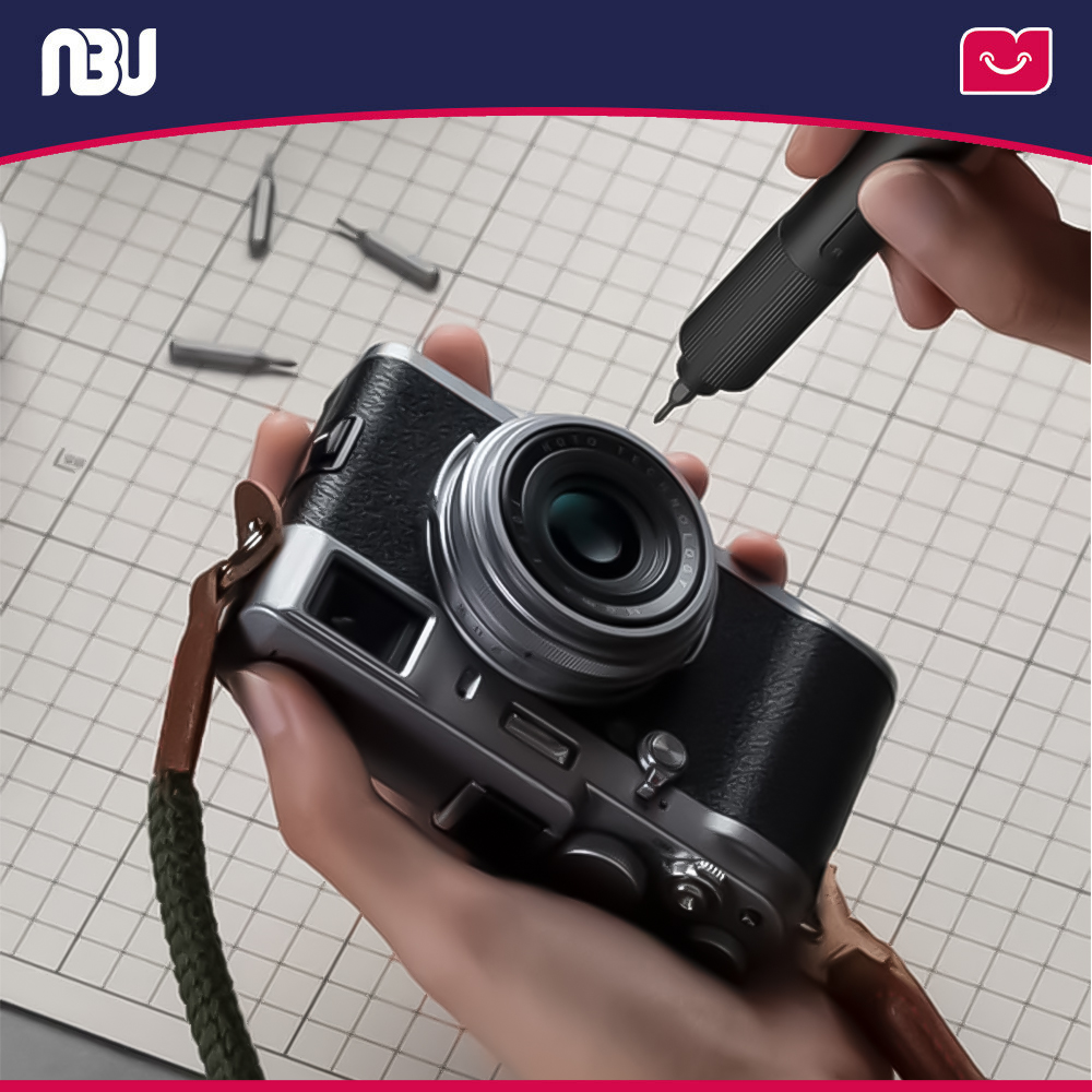 پیچ گوشتی شارژی 24 تایی میجیامدل Electric Screwdriver کدMJDDLSD003QW 