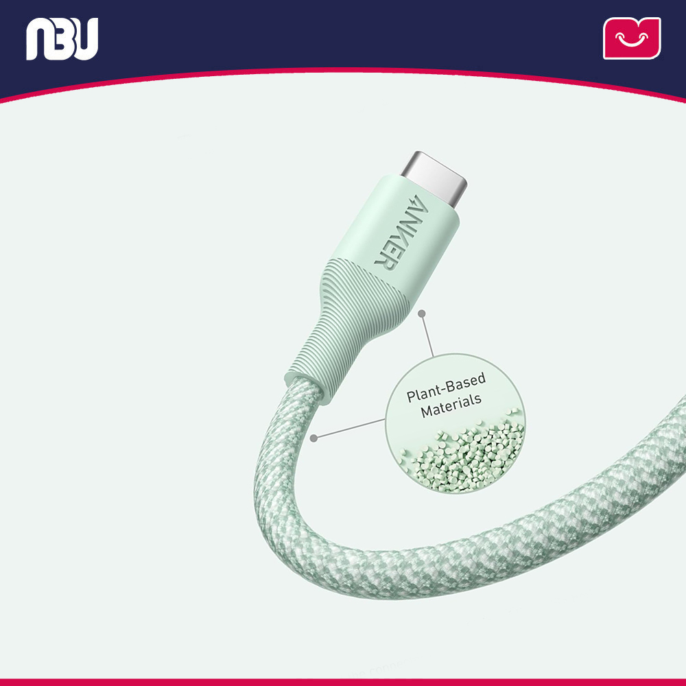 کابل تایپ سی طول 0.9 انکر مدل A80F5 