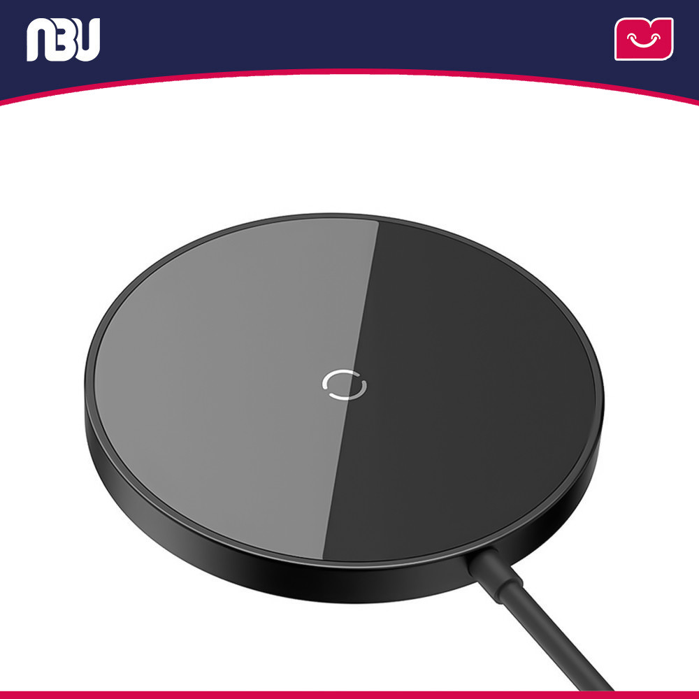 شارژر بی سیم  15 وات بیسوس مدل Simple Mini 3 کدCCJJ040001 شناسه618643