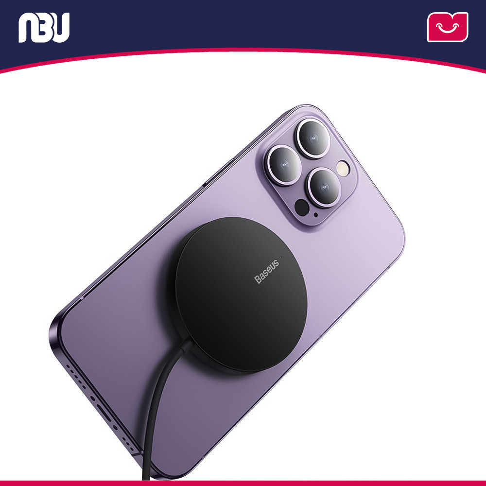 شارژر بی سیم  15 وات بیسوس مدل Simple Mini 3 کدCCJJ040001 شناسه618643