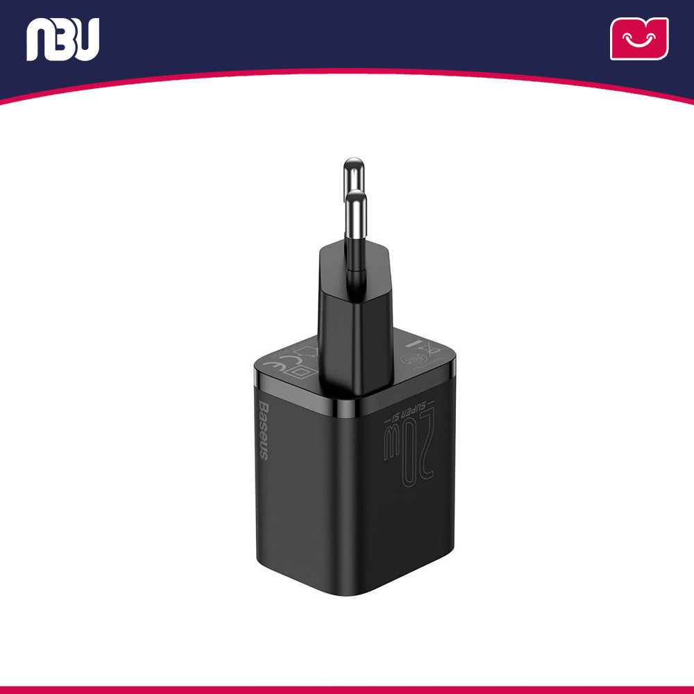 شارژر دیواری 20 وات بیسوس مدل Super Si Quick Charger کدCCSUP-B01 شناسه 229990