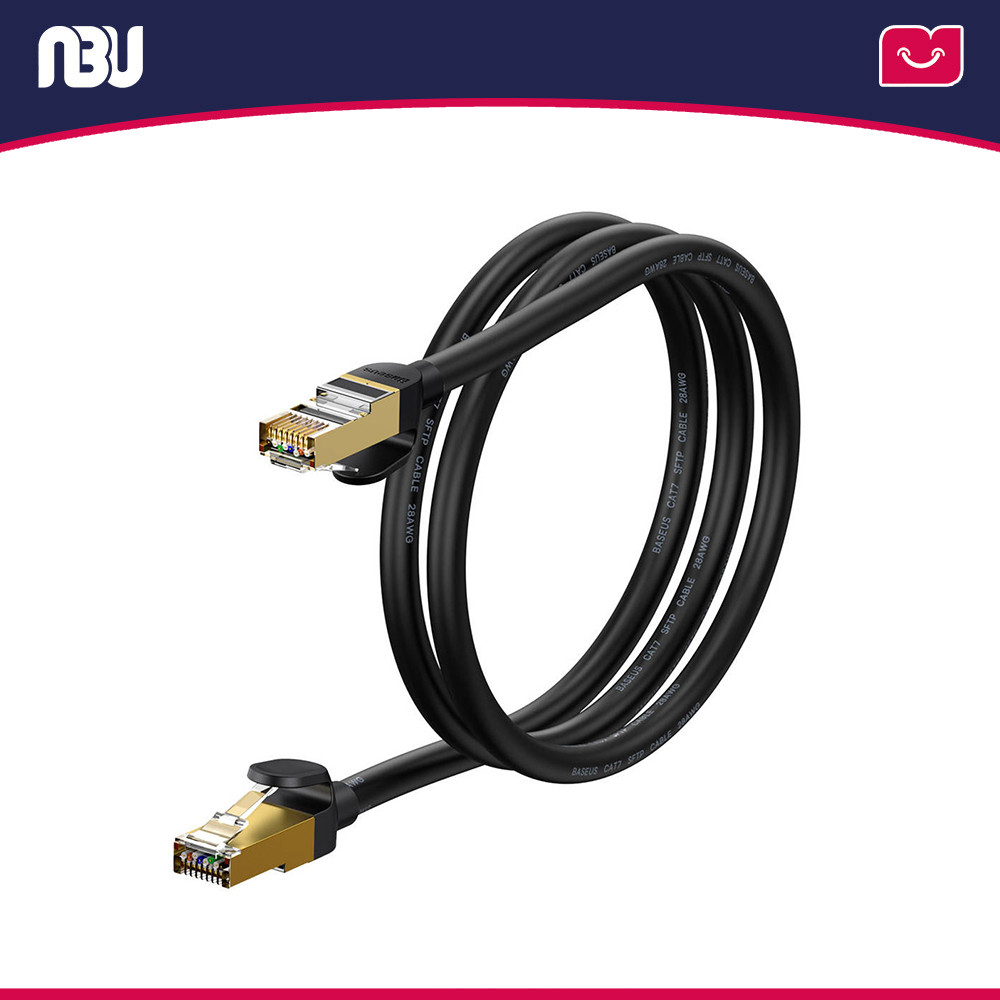 کابل شبکه باسئوس مدل WKJS010101به طول 100 سانتیمتر