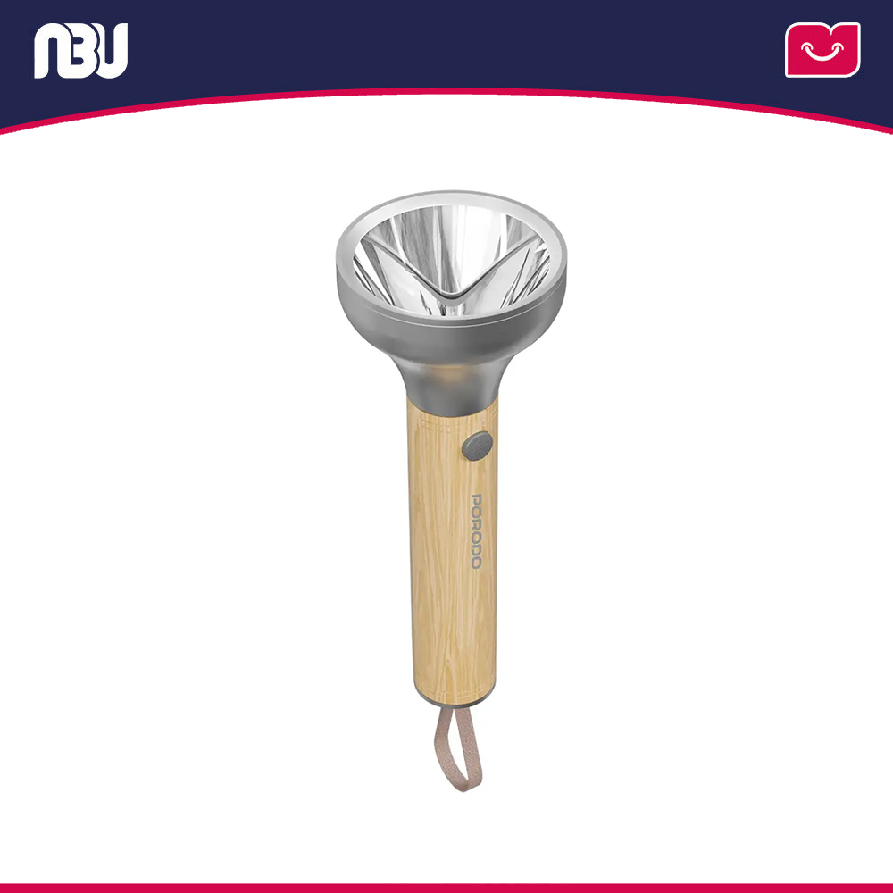 چراغ‌قوه LED چوبی پورودو لایف‌استایل مدل Birch 190 