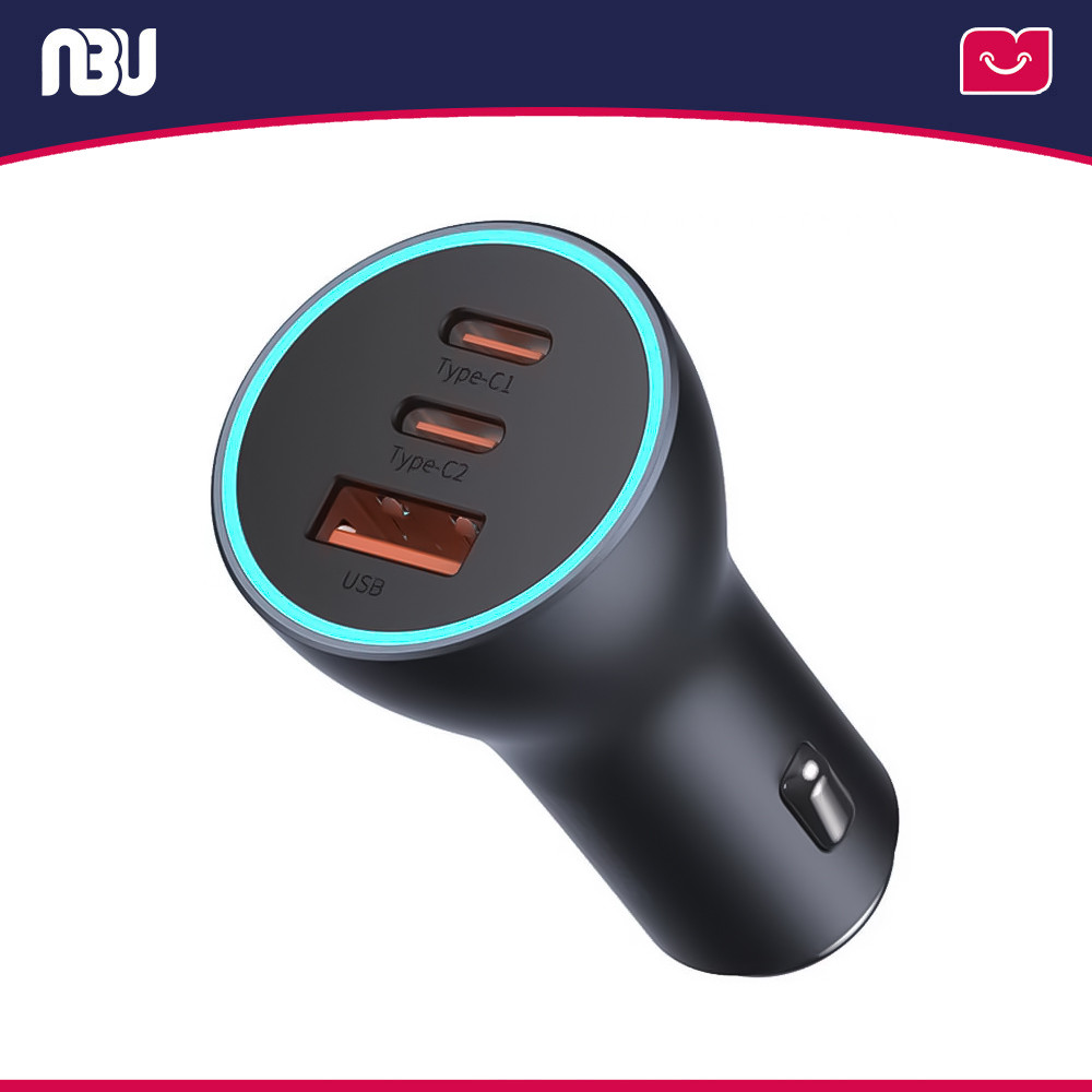 شارژر فندکی 65 وات بیسوس مدل Golden Contractor Pro کدCGJP010013 شناسه 610289  