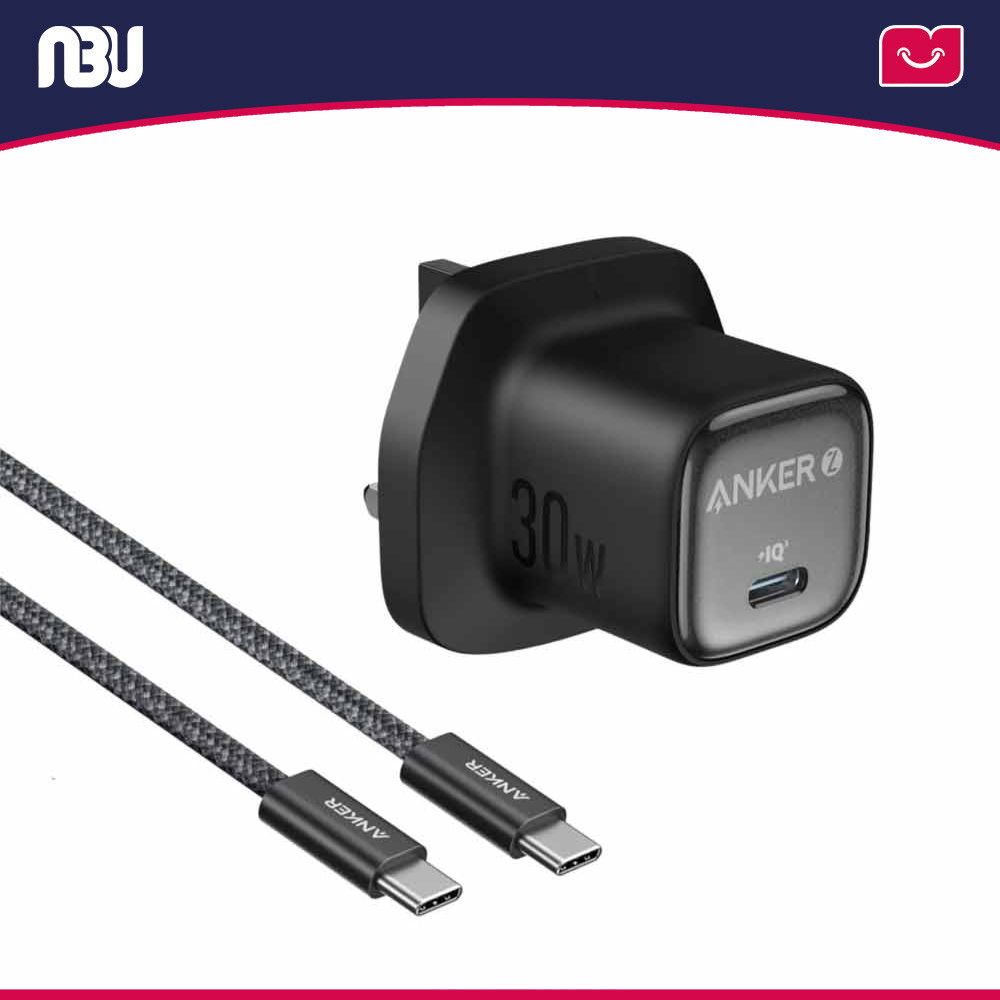شارژردیواری 30 وات 3 پین با کابل انکر مدل Zolo کدA2698