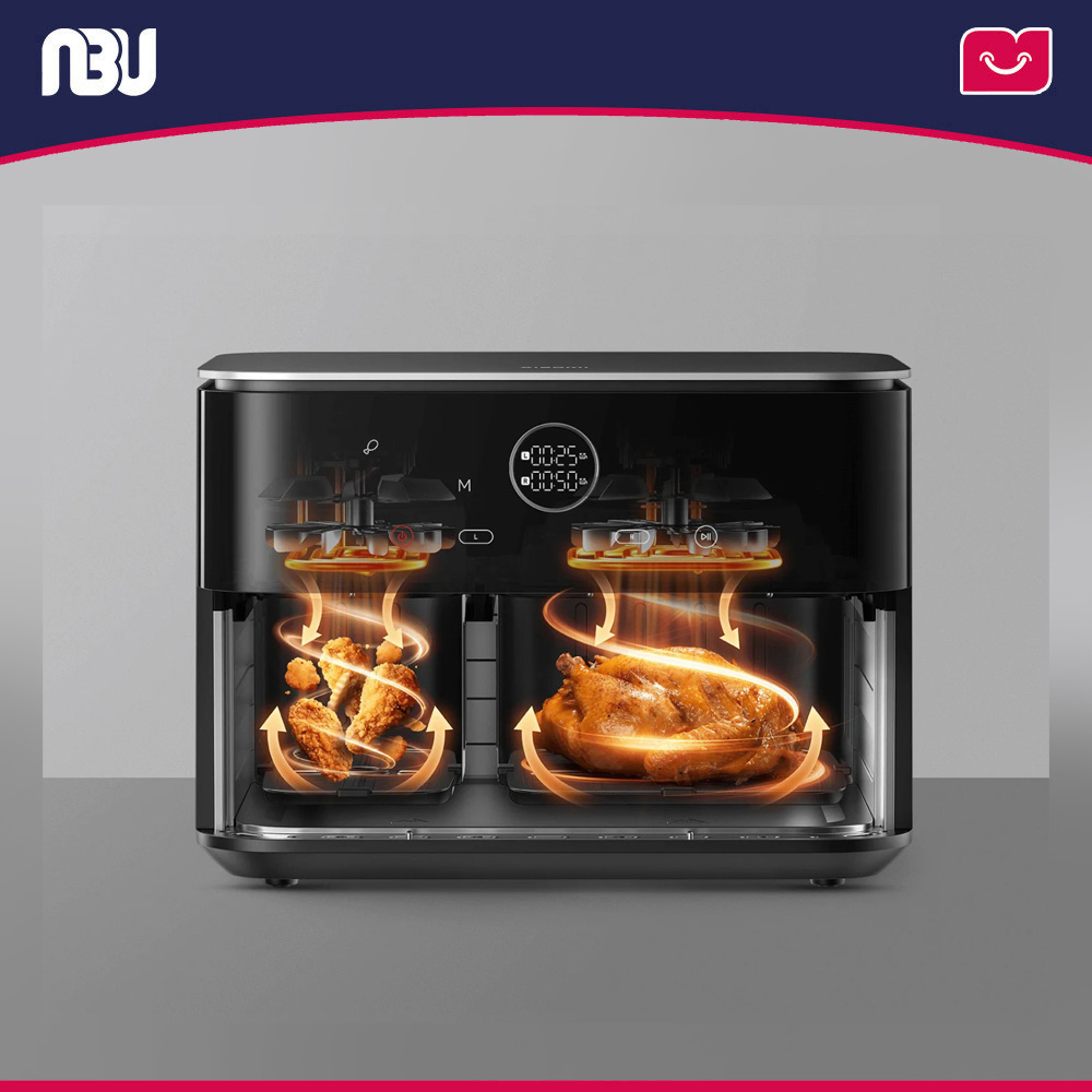 سرخ کن بدون روغن هوشمند 10 لیتری شیائومی مدل Dual Zone 