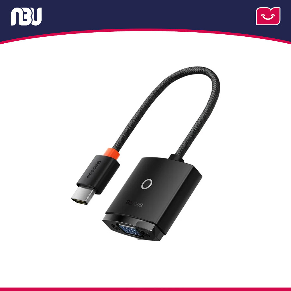 مبدل HDMI به VGA باسئوس مدل WKQX010001