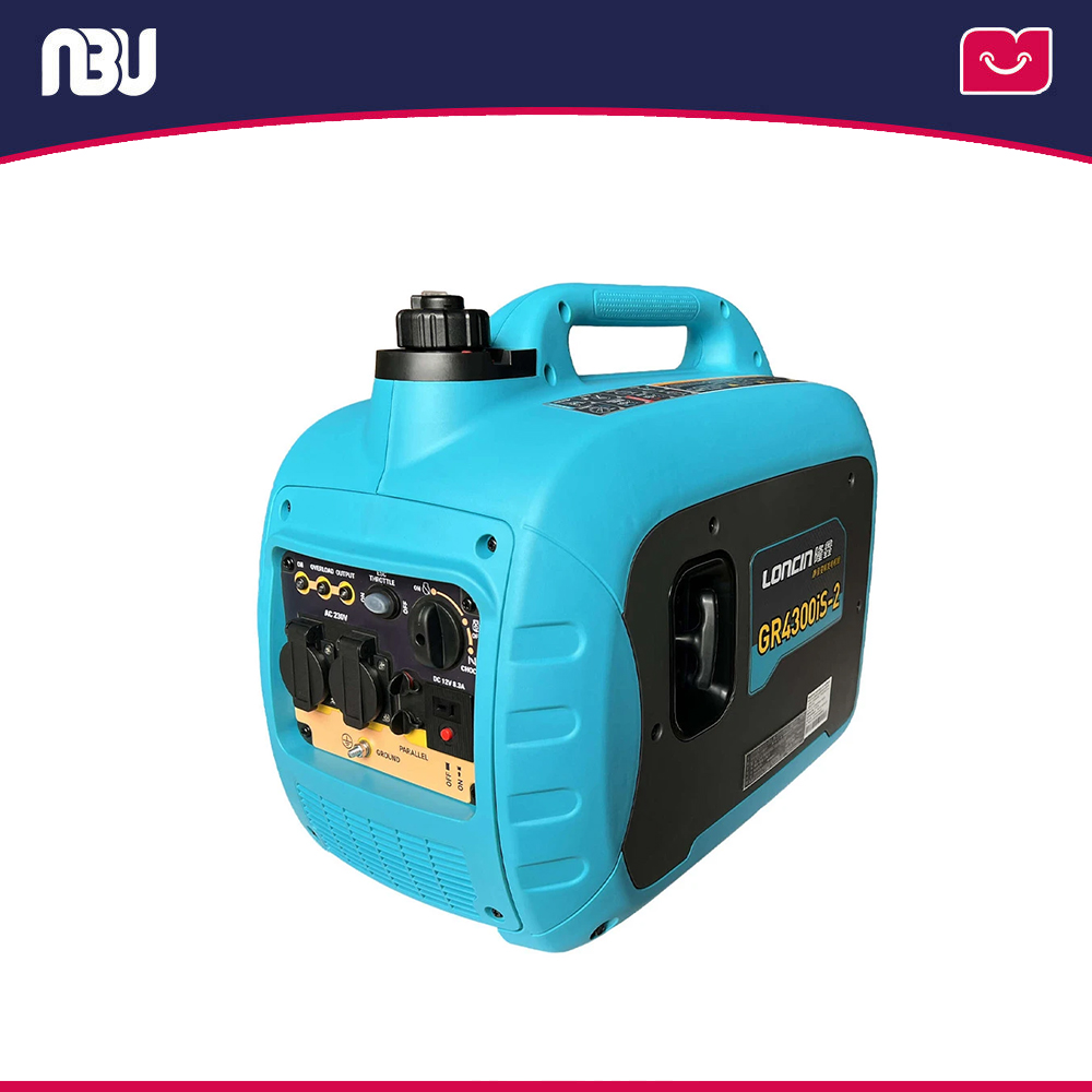 موتور برق بنزینی (اینورتری) تک فاز 3.3 کیلووات لانسین مدل GR4300iS-2BLUE