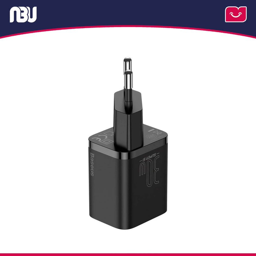 شارژر دیواری 30 وات بیسوس مدل Super Si کدCCSUP-J01 شناسه 205062