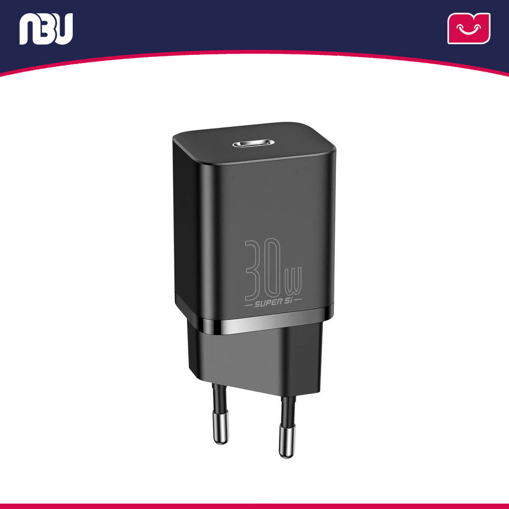 شارژر دیواری 30 وات بیسوس مدل Super Si کدCCSUP-J01 شناسه 205062